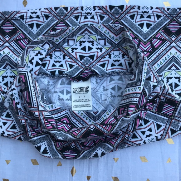 VS Pink Boho / Aztec Print Mini Skirt S - Picture 8 of 9